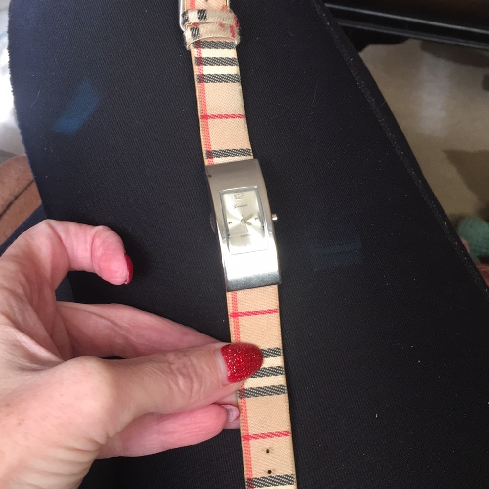 Burberry watch.